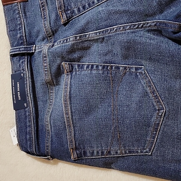 HOLLISTER CALIFORNIA SUPER SKINNY MEN'S DENIM 32/30 - Picture 11 of 11